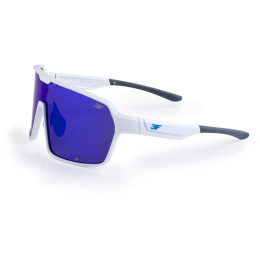 Occhiali da sole 3F Current bianco/blu