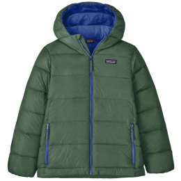 Giacca da bambino Patagonia K's Hi-Loft Down Sweater Hoody - CNGR verde Canopy Green