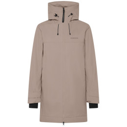 Cappotto softshell da donna Didriksons Eris Wns Parka beige Ash Brown