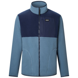 Felpa funzionale da uomo Regatta Frankie Borg Colour Block grigio/blu GryMirge/Nvy