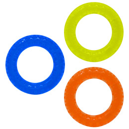 Giocattolo per cane Nerf Dog EXO Spike Ring 12,5 cm 3 pcs