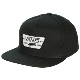 Berretto con visiera Vans Full Patch Snapback nero True Black