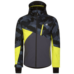 Giacca da uomo Dare 2b Baseplate Jacket giallo Neon Spring/Black Geo