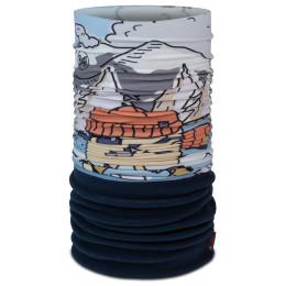 Scaldacollo multifunzionale per bambini Buff Polar Youth mix3 blue