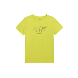 Maglietta da bambino 4F Tshirt M2417 Lemon giallo LEMON