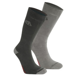 Calze Craghoppers NosiLife Twin Pck Socks grigio BlkPep/MidGy