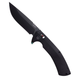 Coltello chiudubile Acta non verba A400-BB, DLC, SL, ALOCK,G10 Black nero black