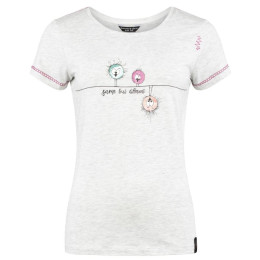 Maglietta sportiva da donna Chillaz Saile Same But Different grigio chiaro Light Grey Melange