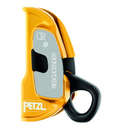 Bloccante Petzl Rescucender nero/giallo