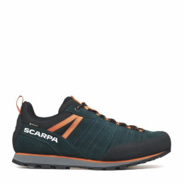 Scarpe da uomo Scarpa Crux 2 Gtx verde/arancio Petrol-Rust Orange Gore-Tex Bn