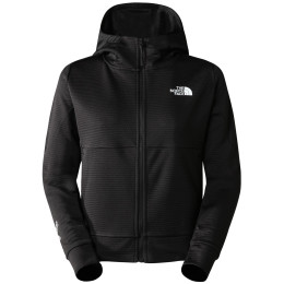 Felpa da donna The North Face Ma Full Zip Fleece nero TNF BLACK