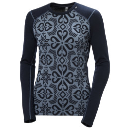 Maglietta sportiva da donna Helly Hansen W Lifa Merino Midw Gra Crew