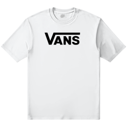 Maglietta da uomo Vans Classic Drop V SS Crew Tee-B bianco White/Black