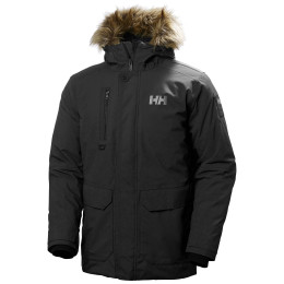 Giacca invernale da uomo Helly Hansen Svalbard Parka nero Black