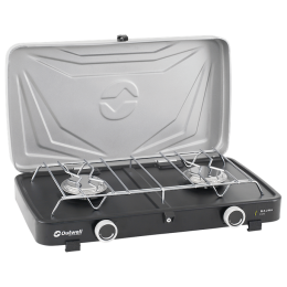 Fornello a gas Outwell Mauna Duo argento Silver Grey