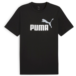 Maglietta da uomo Puma ESS 2 Color No. 1 Logo Tee nero PUMA Black