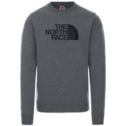 Felpa da uomo The North Face Drew Peak Crew grigio/nero Tnfmedixgreyhtr/Tnfblack