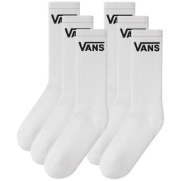 Calze Vans Classic Crew 6ps bianco White