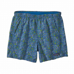 Pantaloncini da donna Patagonia W's Baggies Shorts - 5 in. blu Floral Fun: Vessel Blue
