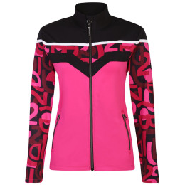 Felpa da donna Dare 2b RockerCoreStretch rosa Pure Pink Graffiti/Black