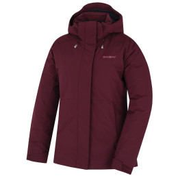 Giacca da donna Husky Nurme L rosso scuro dark bordo
