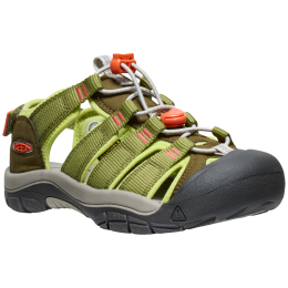 Sandali da bambino Keen Newport Boundless JR verde chiaro dark olive/scarlet ibis