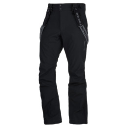 Pantaloni da sci da uomo Northfinder Lyle nero 269black