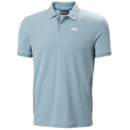 Maglietta da uomo Helly Hansen Ocean Polo 2.0 azzurro 561 WINDY BLUE