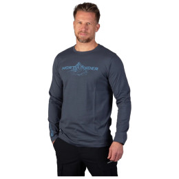 Maglietta da uomo Northfinder Celetin blu scuro bluenights