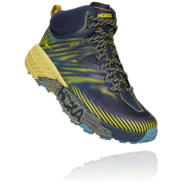 Scarpe da corsa da uomo Hoka Speedgoat Mid 2 Gtx blu/giallo OmbreBlue/BlueSheen