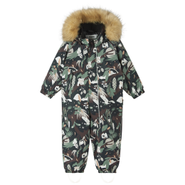 Tuta per bambini Reima Lappi Black nero Black