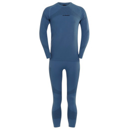 Intimo termico da uomo Fundango Seamless Baselayer Set blu scuro patriot blue
