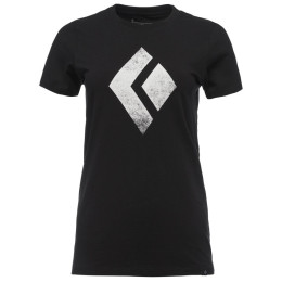 Maglietta da donna Black Diamond Chalked Up Tee nero Black