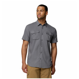 Camicia da uomo Columbia Silver Ridge™ Utility II SS grigio City Grey