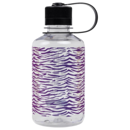 Borraccia Nalgene Narrow Mouth Animal Print 500 ml viola/grafite Clear Rainbow Zebra