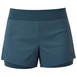 Pantaloncini da donna Mountain Equipment Dynamo Wmns Twin Short blu Majolica Blue