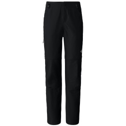 Pantaloni da donna The North Face W Exploration Conv Reg Straight Pant - E nero Tnf Black
