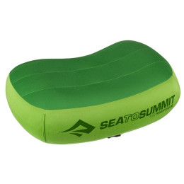 Cuscino Sea to Summit Aeros Premium Pillow verde chiaro Lime