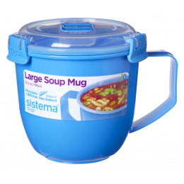 Tazza Sistema Large Soup Mug Color blu