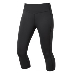 Leggings 3/4 da donna Montane Womens Ineo Lite Capri Pants nero black
