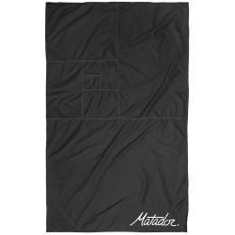 Mini coperta da picnic tascabile Matador Pocket Blanket MINI 3.0 nero Black