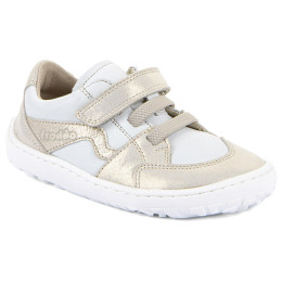 Sneakers per bambini Frodo Barefoot river White/Gold oro