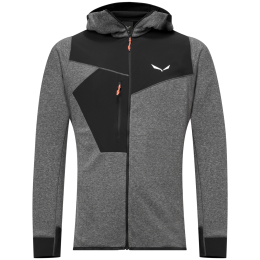 Felpa da uomo Salewa Puez 2 Dry M L/S Hood Fz Tee