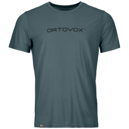 Maglietta funzionale da uomo Ortovox 150 Cool Brand Ts M grigio/nero Dark Arctic Grey