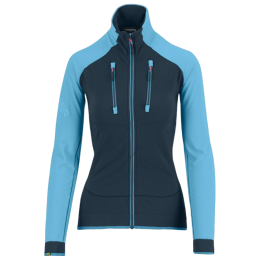 Felpa tecnica da donna Karpos Alagna Evo W Jacket blu/azzurro Midnight/Blue Atoll