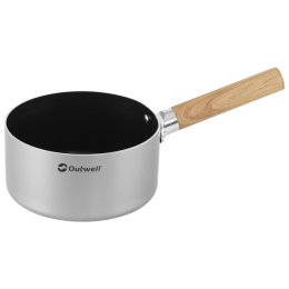 Pentola Outwell Feast Ceramic Saucepan 1.5 L argento Black & Grey