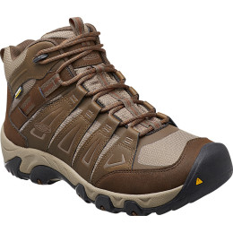 Scarpe da uomo Keen Oakridge Mid WP marrone