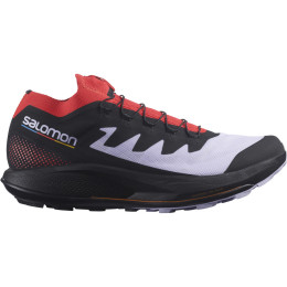 Scarpe da corsa da uomo Salomon Pulsar Trail/Pro nero/rosso purple heather
