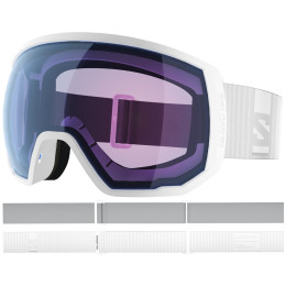 Occhiali da sci Salomon Radium Pro Outline Sigma Photo bianco White