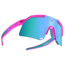 Occhiali da sole Dynafit Ultra Evo Sunglasses rosa Pink Glo/blue